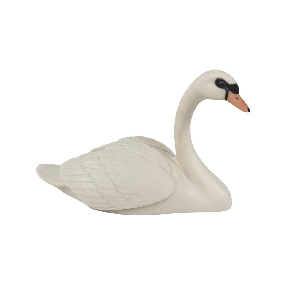 Vintage Porcelain Laszlo Ispanky‎ Porcelains Swan Figurine LE Retired